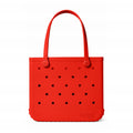 Baby Bogg Bag Buoy Red Weekend Getaway Beach Bag Waterproof Washable with Extra Storage Compartments for Resort Holidays Travel Organizer Vacation Essentials for Women