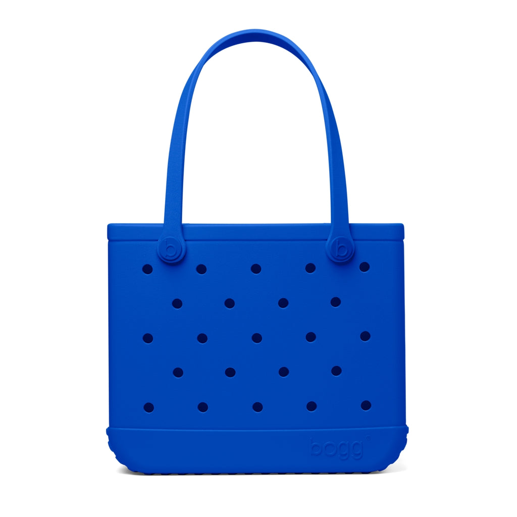 Baby Bogg Bag Mykonos Blue Beach Picnic Storage Bag Modern Multi Purpose Extra Wide Opening for Boat Excursions