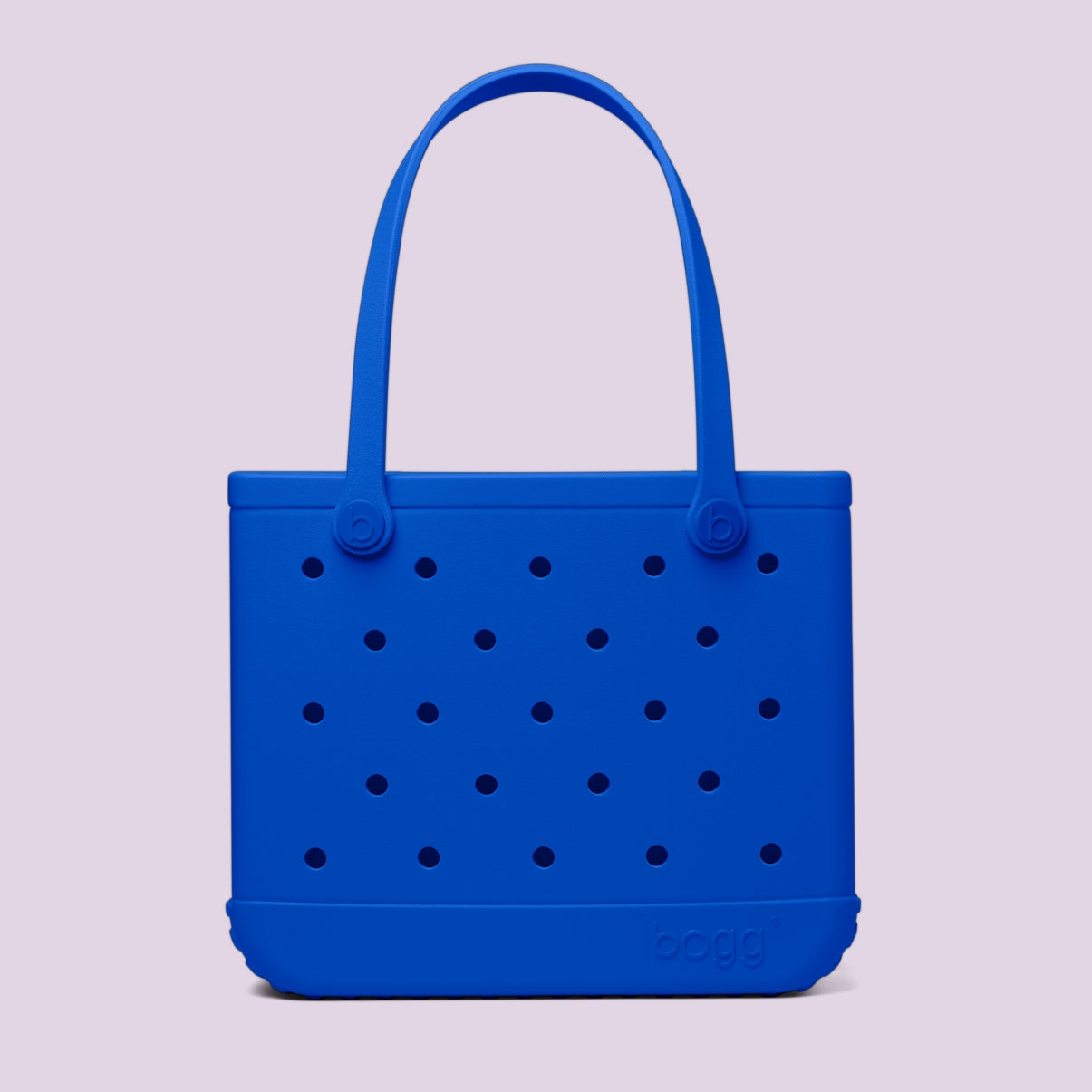 Baby Bogg Bag Mykonos Blue Large Capacity Beach Carryall Easy Clean Washable with Cosmetic Organizer for Water Sports Travel Organizer Vacation Essentials for Women