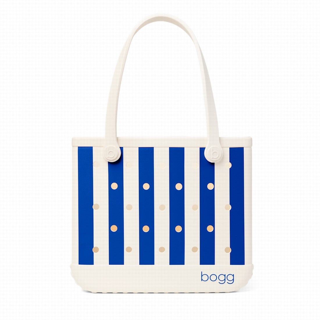 Baby Bogg Bag Mykonos Blue Stripe Marine Adventure Carryall Functional Quick Dry Adjustable Shoulder Strap for Weekend Travel