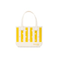 Bitty Bogg Bag Limoncello Yellow Stripe Summer Holiday Storage Tote Flexible Waterproof Adjustable Shoulder Strap for Outdoor Sports