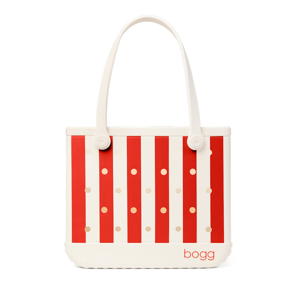 Baby Bogg Bag Buoy Red Stripe Summer Holiday Storage Tote Functional Washable Reinforced Grip Handles for Resort Vacations