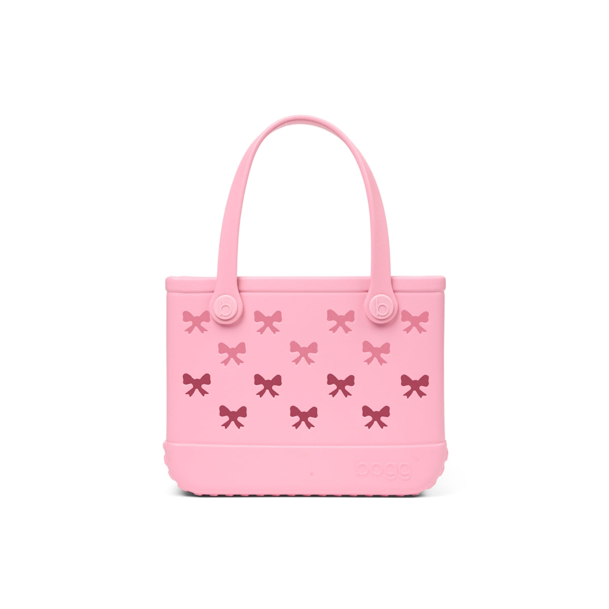 Bitty Bogg Bag Bubblegum Bows Water Sports Travel Tote Travel Friendly Sandproof with Travel Accessory Pouch for Pool Days Travel Organizer Vacation Essentials for Women