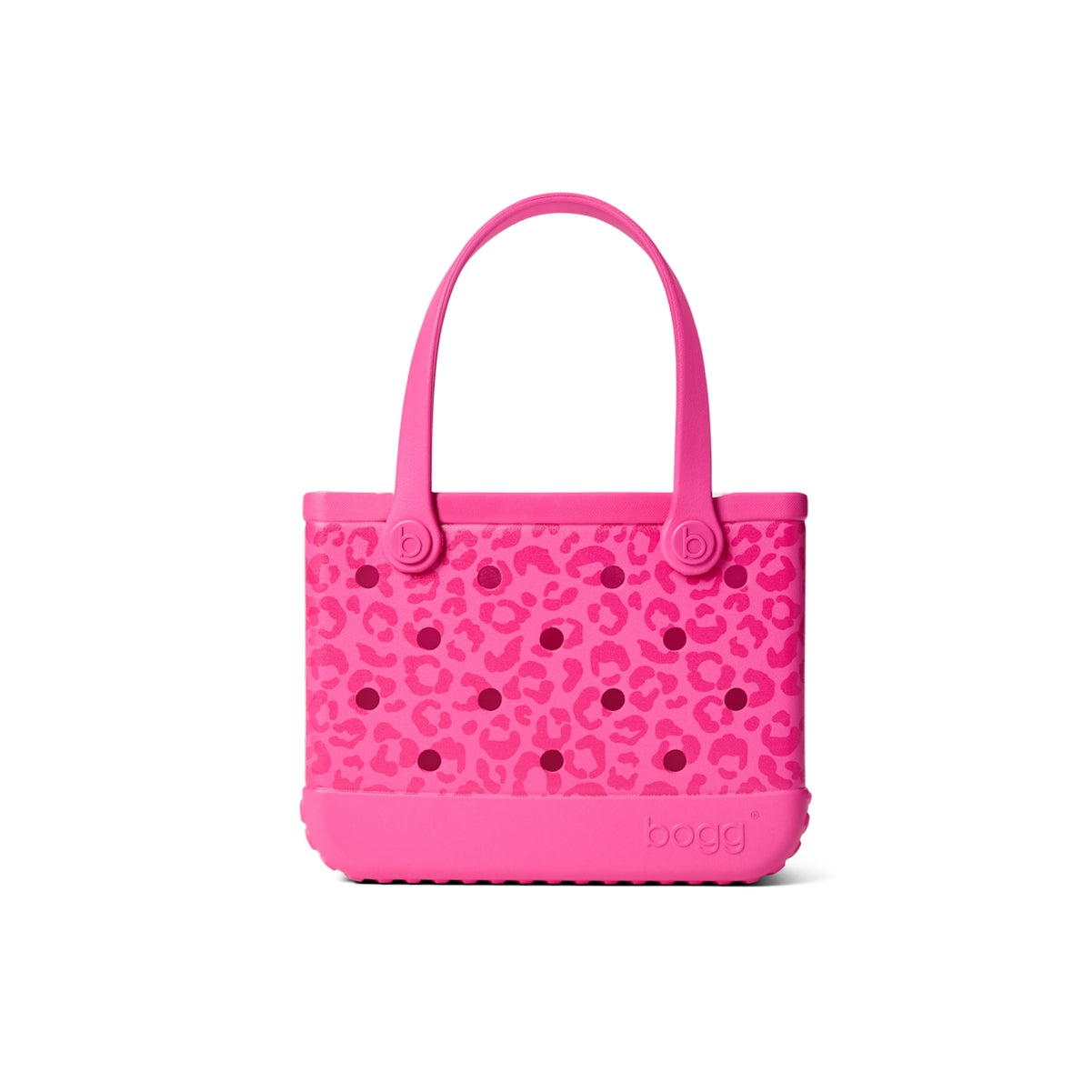 Bitty Bogg Bag Purrr fectly Pink Leopard Women's Waterproof Beach Tote Travel Friendly Waterproof with Extra Storage Compartments for Weekend Getaways Travel Organizer Vacation Essentials for Women