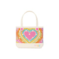 Bitty Bogg Bag Dye licious Heart Pink Taffy Lake Day Waterproof Tote Modern Tip Resistant Adjustable Shoulder Strap for Family Trips