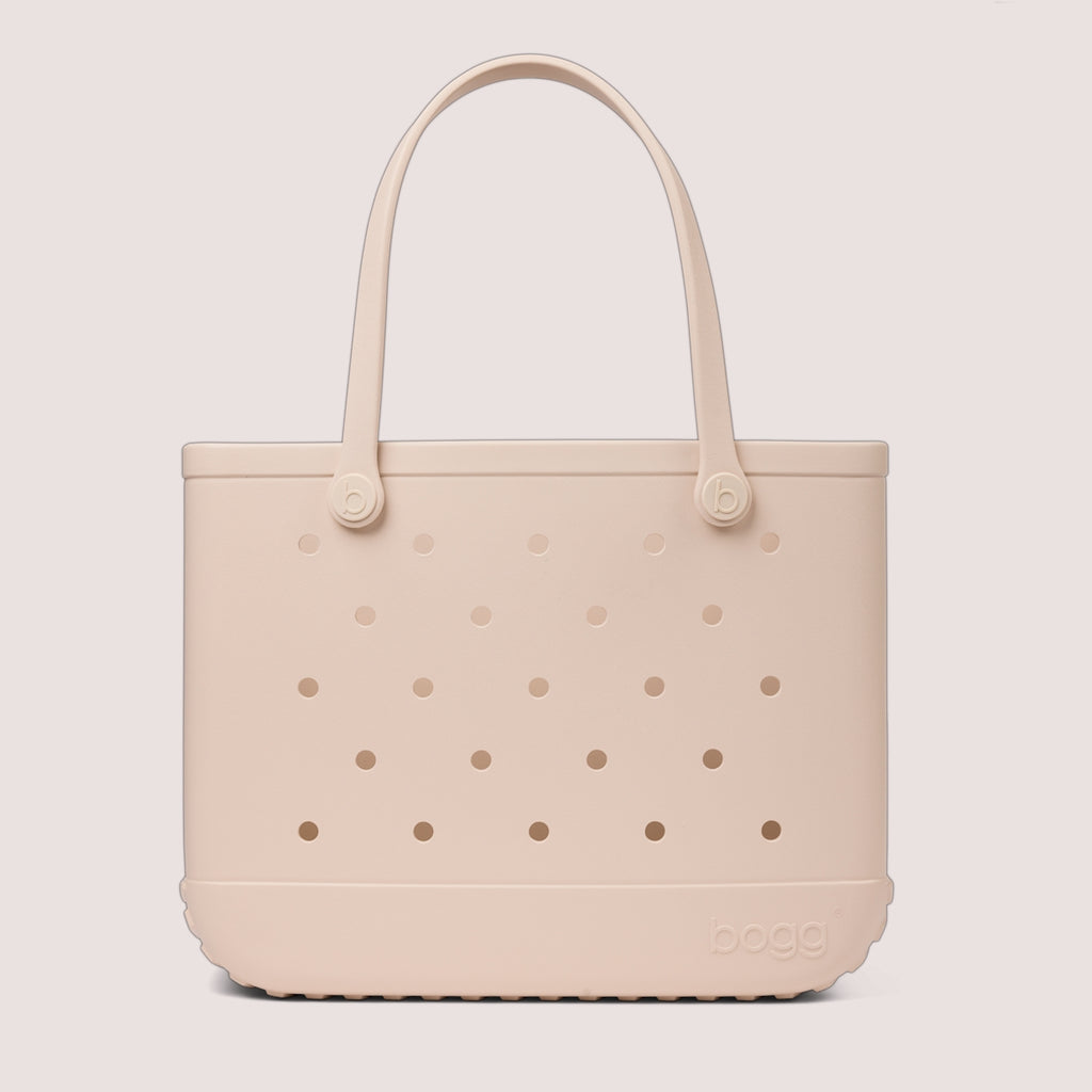 Original Bogg Bag Freshly Pressed Linen Coastal Weekend Carryall Flexible Washable Extra Wide Opening for Boat Excursions
