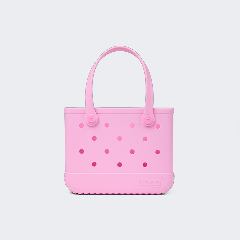 Bitty Bogg Bag Pink Taffy Sunny Getaway Carryall Lightweight Waterproof Extra Wide Opening for Resort Vacations