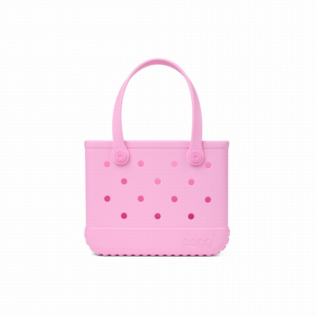 Bitty Bogg Bag Pink Taffy Summer Beach Accessories Bag Travel Friendly Washable with Makeup Bag for Boat Trips Travel Organizer Vacation Essentials for Women