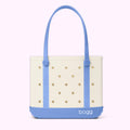 Baby Bogg Bag Varsity Out Of The Blue Waterproof EVA Beach Tote Bag Lightweight Easy Clean with Reinforced Handles for Pool Days Travel Organizer Vacation Essentials for Women