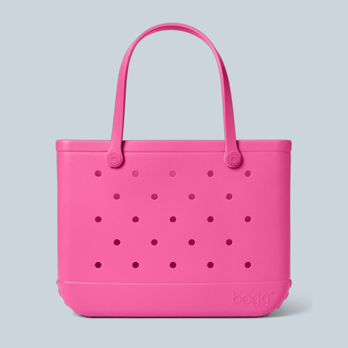Original Bogg Bag Haute Pink Poolside Storage Carryall Easy Clean Waterproof with Waterproof Phone Pouch for Outdoor Adventures Travel Organizer Vacation Essentials for Women