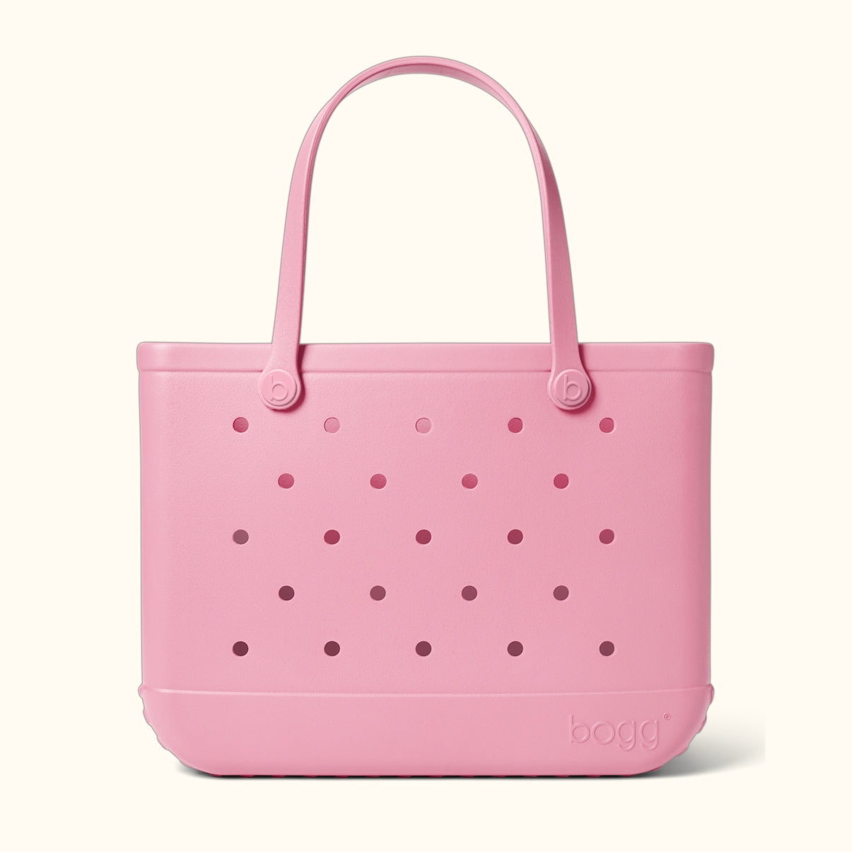 Original Bogg Bag Blowing Pink Bubbles Island Getaway Carryall Modern Easy Clean Waterproof Phone Pouch Included for Family Trips