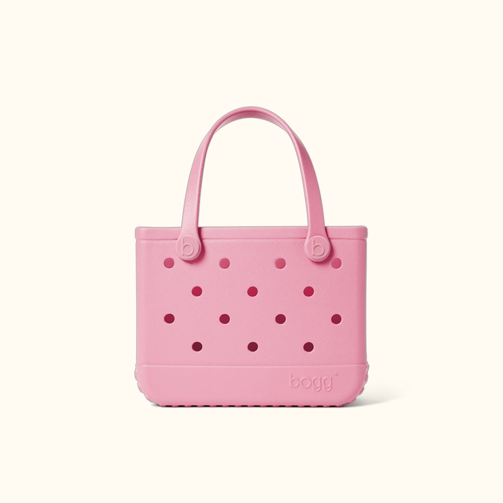 Bitty Bogg Bag Blowing Pink Bubbles Resort Vacation Beach Tote Large Capacity Large Capacity with Spacious Interior for Family Beach Days Travel Organizer Vacation Essentials for Women