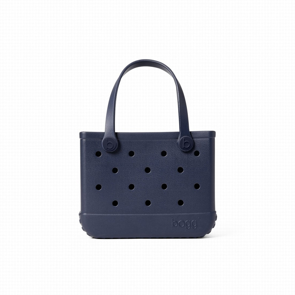 Bitty Bogg Bag You Navy Me Crazy Coastal Weekend Carryall Heavy Duty Washable Reinforced Grip Handles for Boat Excursions
