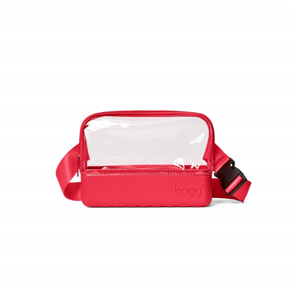 Bogg Stadium Bag Off to the Races Red Marine Adventure Carryall Flexible Multi Purpose Accessory Organizer Pouch for Resort Vacations