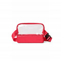 Bogg Stadium Bag Off to the Races Red Summer Escape Beach Bag Portable Washable Non Slip Bottom Design for Pool Activities