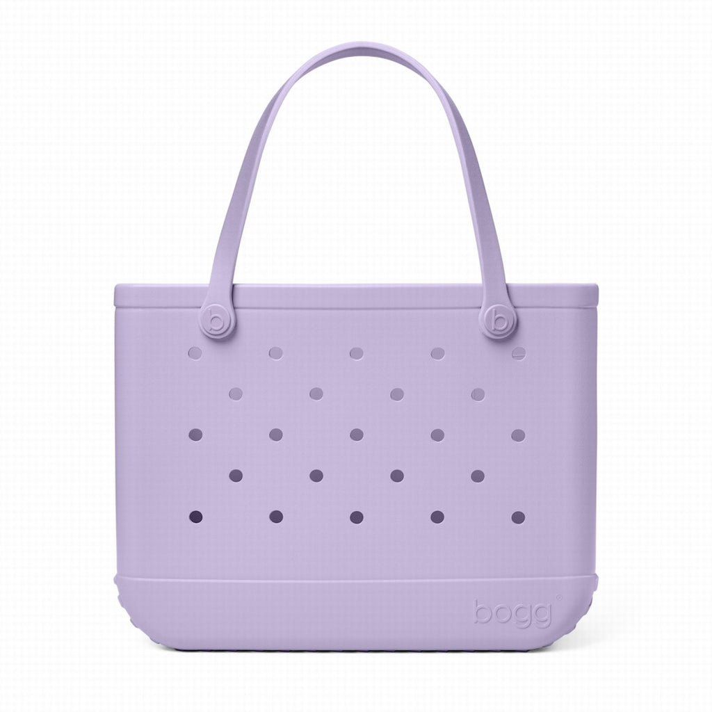 Original Bogg Bag I Lilac You a Lot Oversized Beach Travel Tote Easy Clean Waterproof with Easy Clean Surface for Lake Adventures Travel Organizer Vacation Essentials for Women