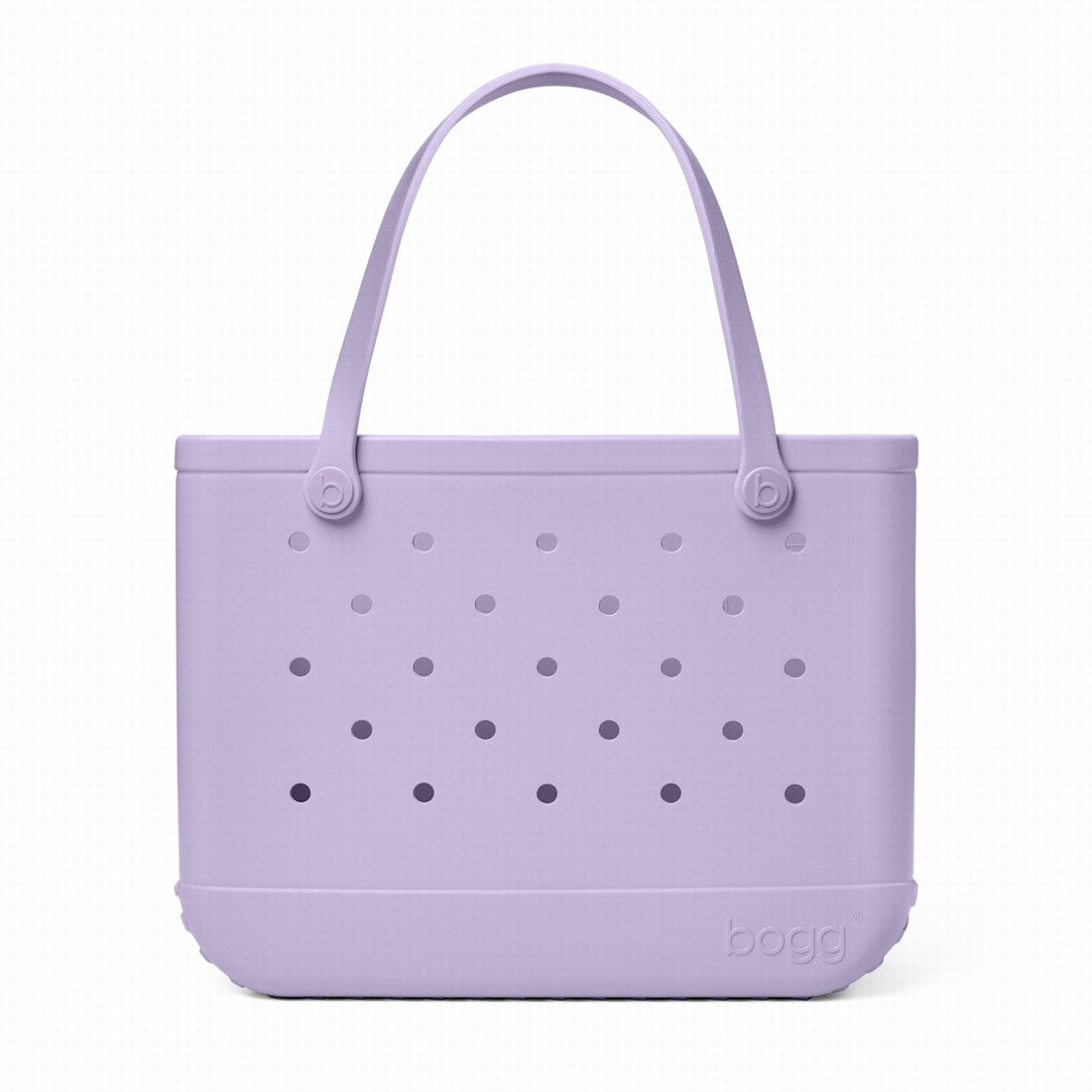 Original Bogg Bag I Lilac You a Lot Oversized Beach Travel Tote Easy Clean Waterproof with Easy Clean Surface for Lake Adventures Travel Organizer Vacation Essentials for Women