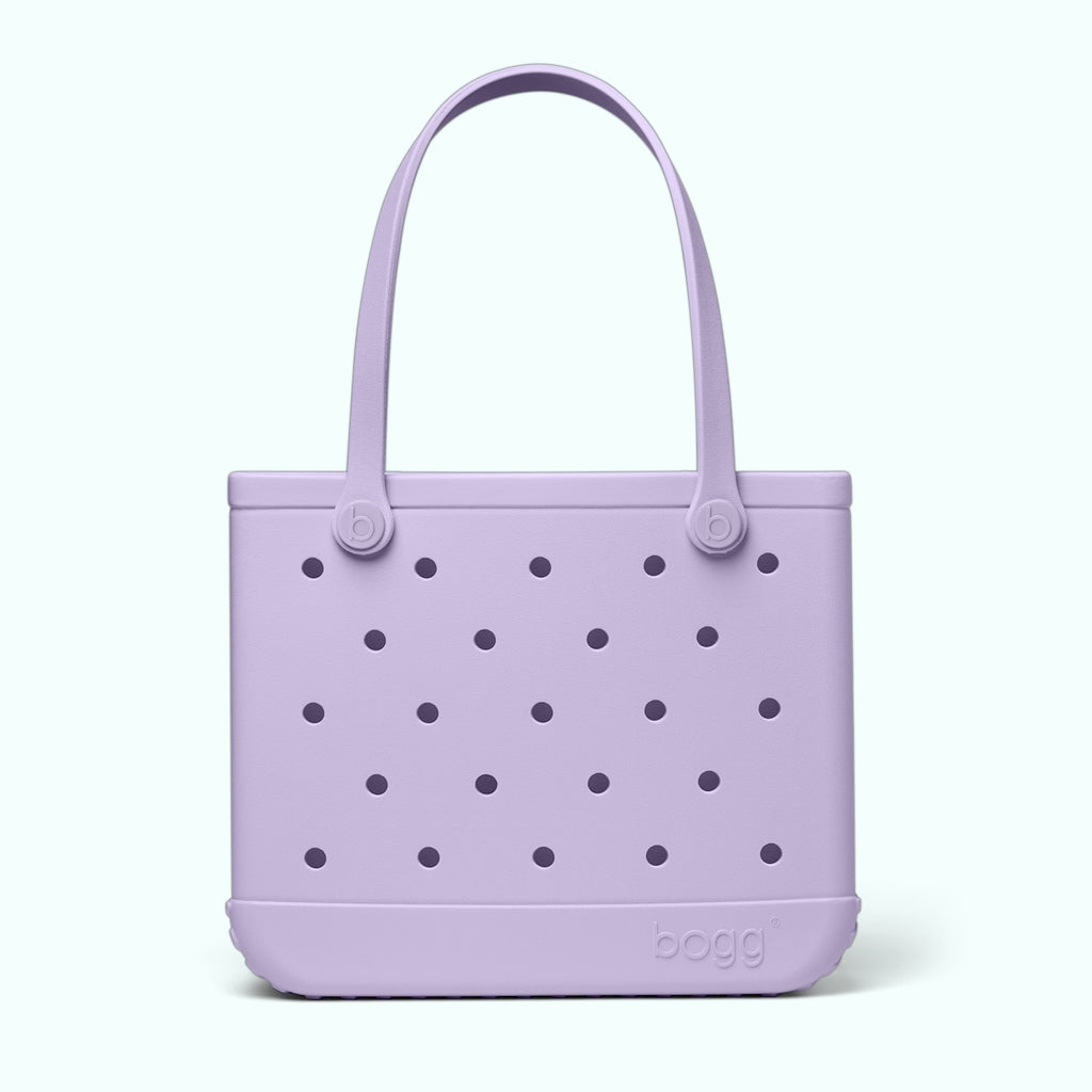 Baby Bogg Bag I Lilac You a Lot Resort Lifestyle Tote Luxury Travel Friendly Accessory Organizer Pouch for Beach Holidays