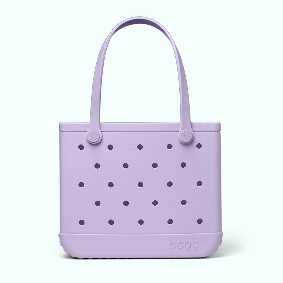 Baby Bogg Bag I Lilac You a Lot Resort Lifestyle Tote Luxury Travel Friendly Accessory Organizer Pouch for Beach Holidays