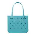 Baby Bogg Bag Turquoise and Caicos Family Beach Day Carryall Washable Lightweight with Reinforced Handles for Picnic Days Travel Organizer Vacation Essentials for Women