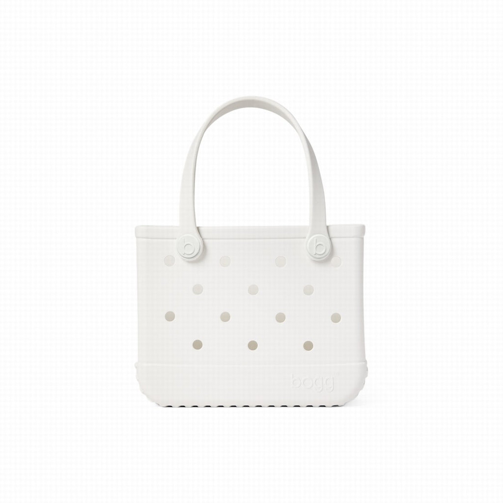 Bitty Bogg Bag For Shore White Waterproof EVA Beach Tote Bag Large Capacity Tip Resistant with Reinforced Handles for Outdoor Adventures Travel Organizer Vacation Essentials for Women