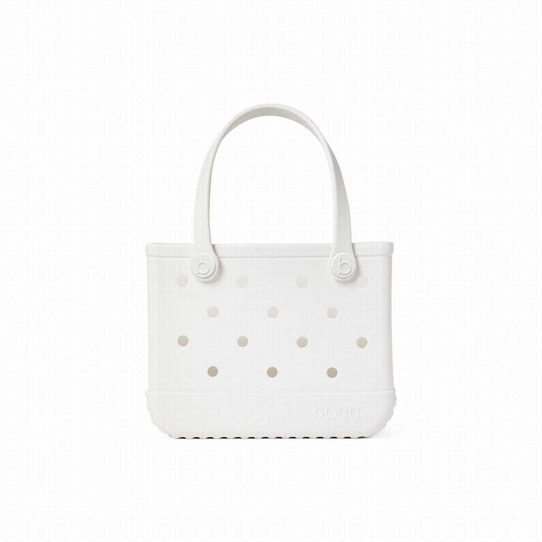 Bitty Bogg Bag For Shore White Waterproof EVA Beach Tote Bag Large Capacity Tip Resistant with Reinforced Handles for Outdoor Adventures Travel Organizer Vacation Essentials for Women