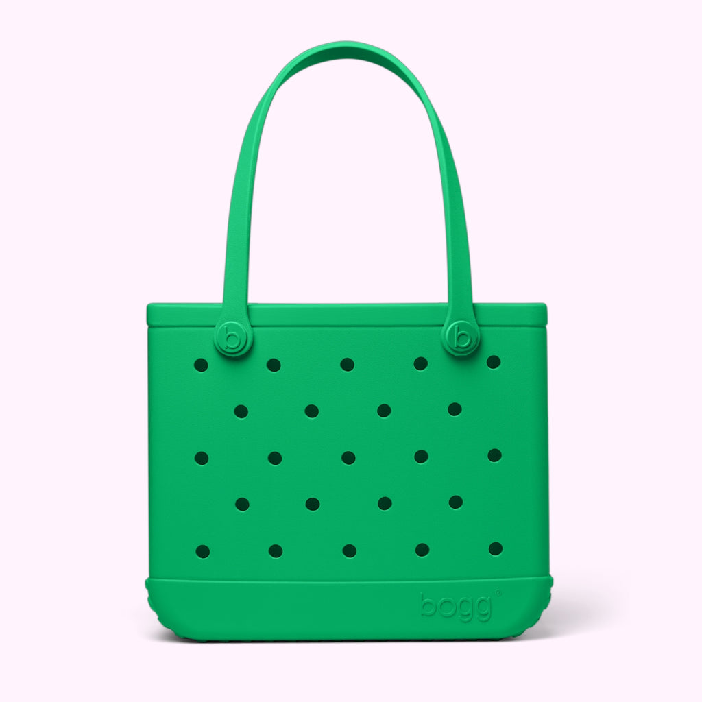 Baby Bogg Bag Green with Envy Large Capacity Beach Carryall Washable Easy Clean with Travel Accessory Pouch for Camping Trips Travel Organizer Vacation Essentials for Women