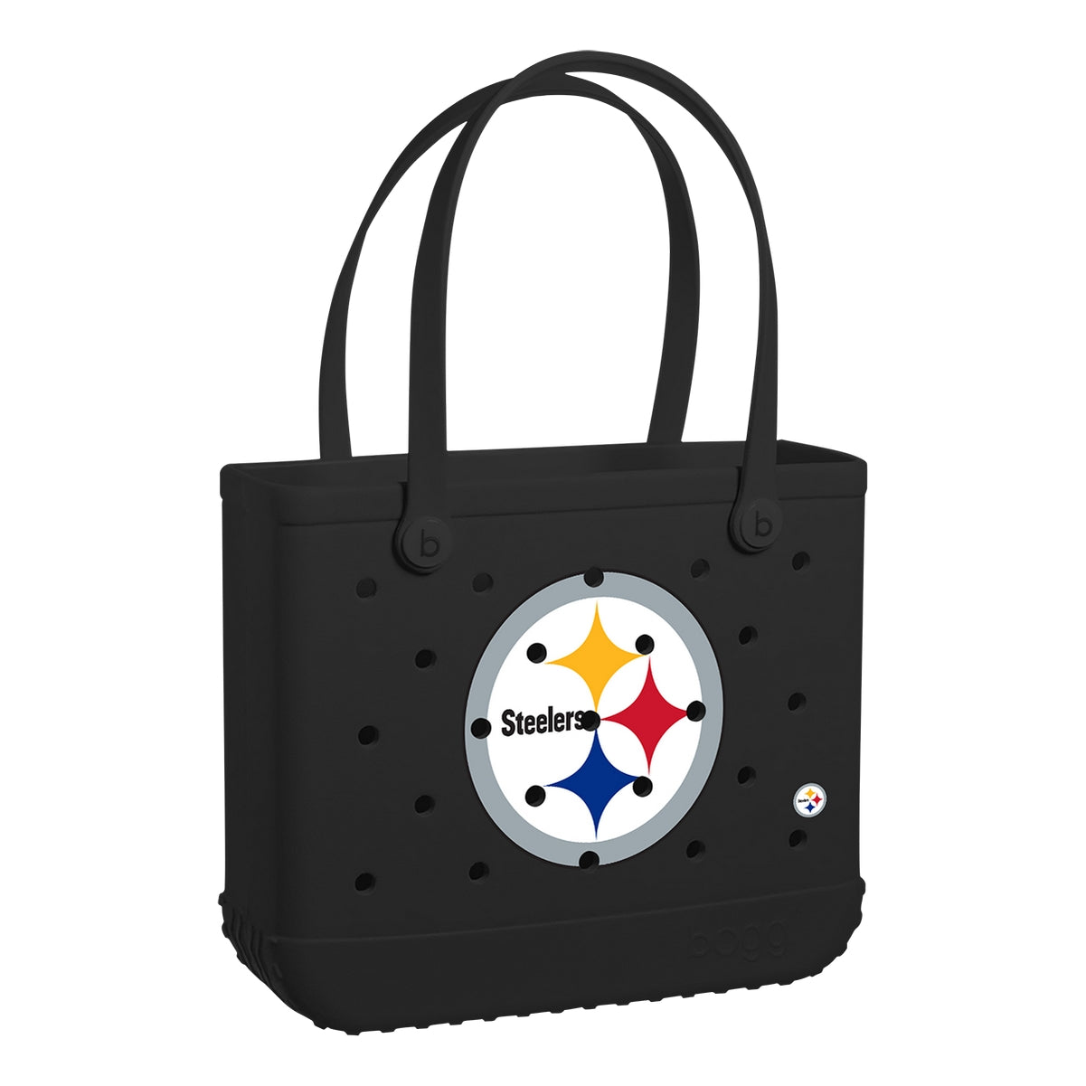 Baby Bogg Bag Pittsburgh Steelers Summer Escape Beach Bag Heavy Duty Multi Purpose Extra Wide Opening for Boat Excursions
