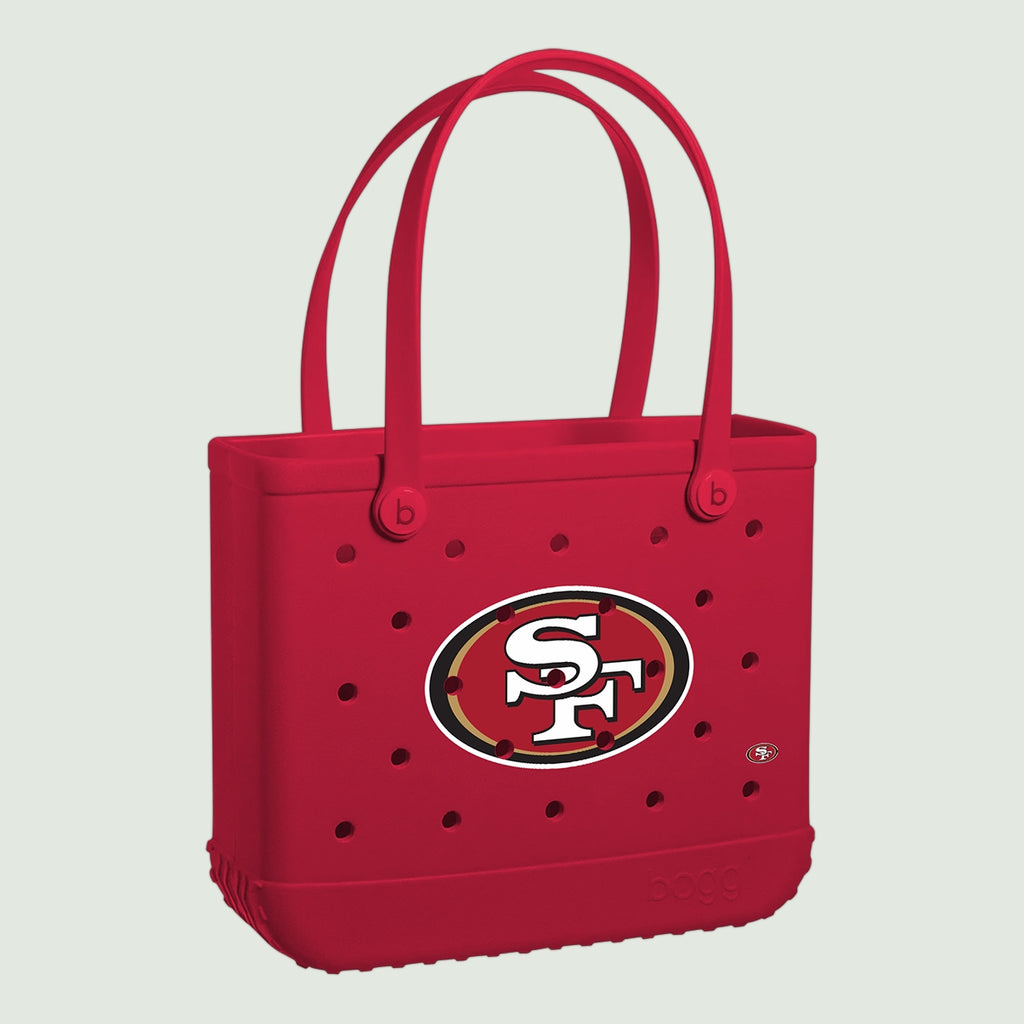 Baby Bogg Bag San Francisco 49ers Quick Dry Beach Storage Tote Easy Clean Sandproof with Makeup Bag for Cruise Travel Travel Organizer Vacation Essentials for Women