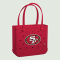 Baby Bogg Bag San Francisco 49ers Quick Dry Beach Storage Tote Easy Clean Sandproof with Makeup Bag for Cruise Travel Travel Organizer Vacation Essentials for Women