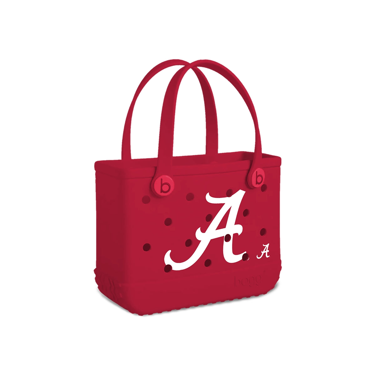 Bitty Bogg Bag Alabama Crimson Tide Heavy Duty Rubber Beach Bag Waterproof Travel Friendly with Easy Clean Surface for Tropical Vacations Travel Organizer Vacation Essentials for Women