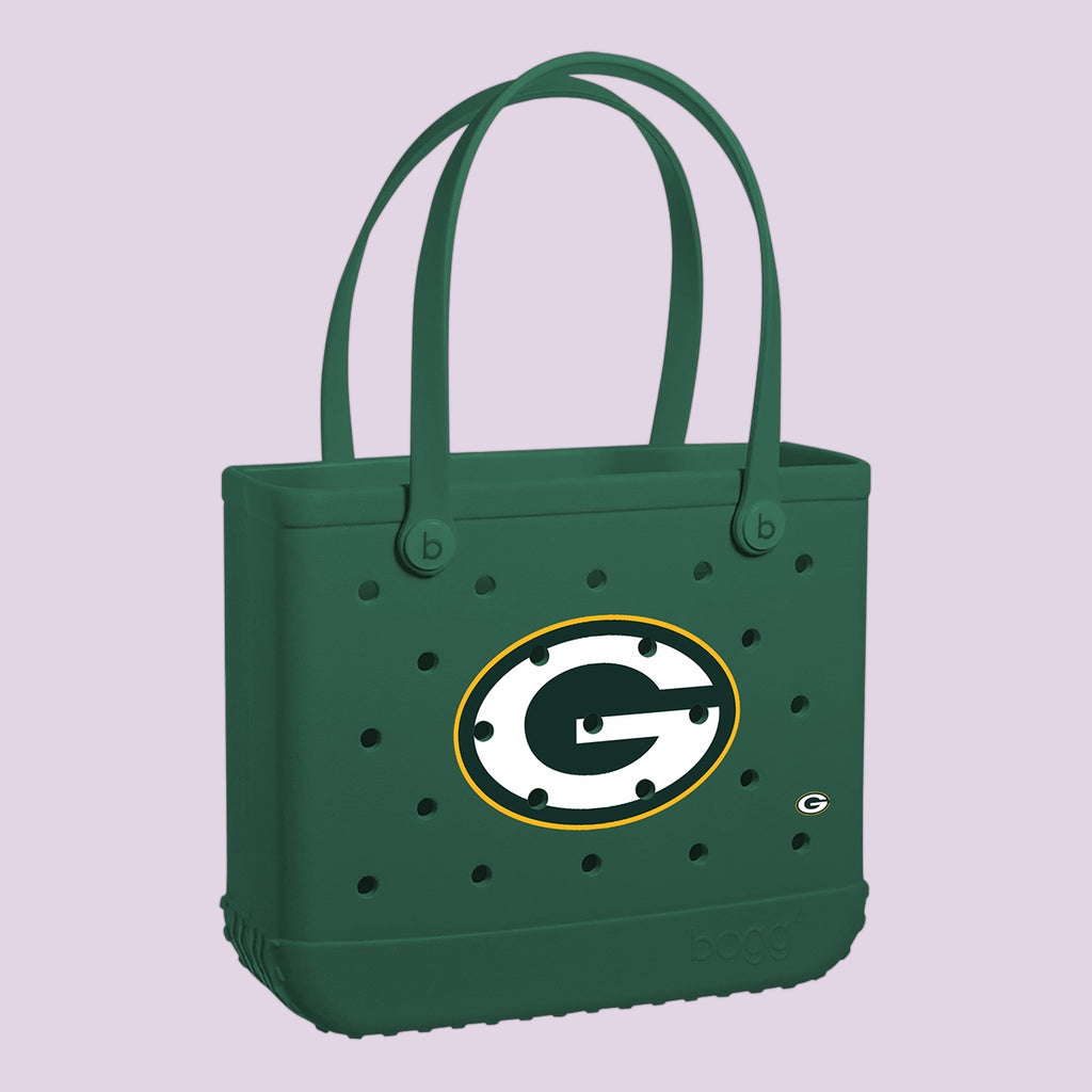 Baby Bogg Bag Green Bay Packers Quick Dry Beach Storage Tote Sandproof Tip Resistant with Spacious Interior for Weekend Getaways Travel Organizer Vacation Essentials for Women