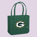 Baby Bogg Bag Green Bay Packers Quick Dry Beach Storage Tote Sandproof Tip Resistant with Spacious Interior for Weekend Getaways Travel Organizer Vacation Essentials for Women