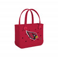 Bitty Bogg Bag Arizona Cardinals Sunny Getaway Carryall Heavy Duty Washable Accessory Organizer Pouch for Women