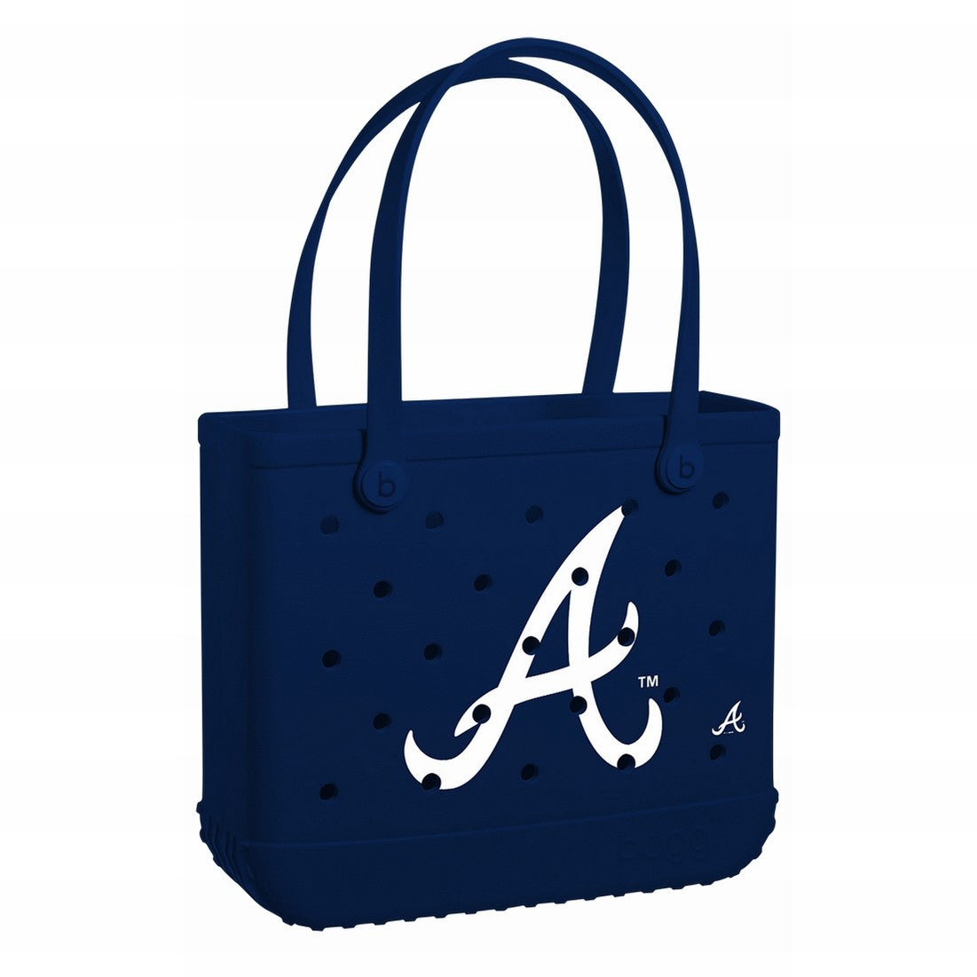 Baby Bogg Bag Atlanta Braves Water Sports Travel Tote Oversized Easy Clean with Non Slip Bottom for Water Sports Travel Organizer Vacation Essentials for Women