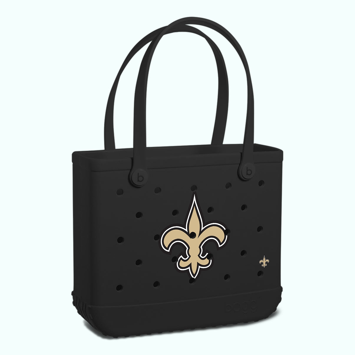Baby Bogg Bag New Orleans Saints Quick Dry Beach Storage Tote Durable Easy Clean with Non Slip Bottom for Water Sports Travel Organizer Vacation Essentials for Women