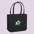 Baby Bogg Bag Dallas Stars Easy Clean Rubber Tote Sandproof Easy Clean with Reinforced Handles for Cruise Travel Travel Organizer Vacation Essentials for Women