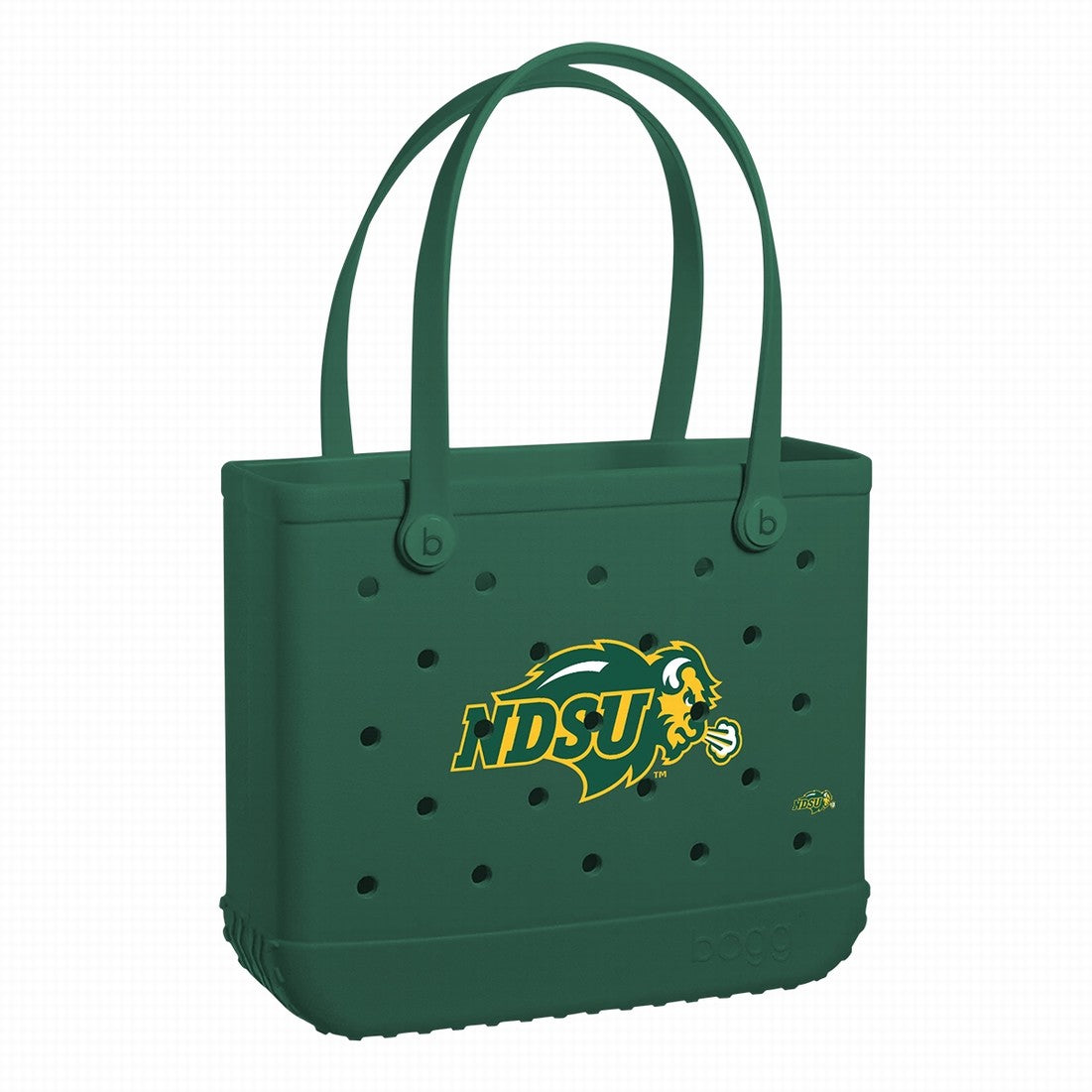 Baby Bogg Bag North Dakota State Bison Premium EVA Pool Bag Waterproof Tip Resistant with Cosmetic Organizer for Water Sports Travel Organizer Vacation Essentials for Women