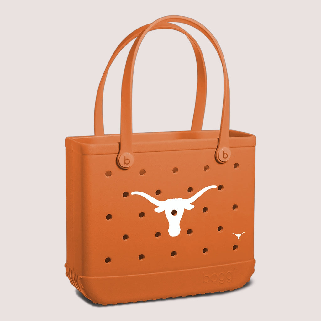 Baby Bogg Bag Texas Longhorns Oversized Beach Travel Tote Tip Resistant Waterproof with Extra Storage Compartments for Yacht Excursions Travel Organizer Vacation Essentials for Women