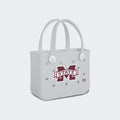 Bitty Bogg Bag Mississippi State Bulldogs Resort Vacation Beach Tote Travel Friendly Large Capacity with Easy Clean Surface for Cruise Travel Travel Organizer Vacation Essentials for Women