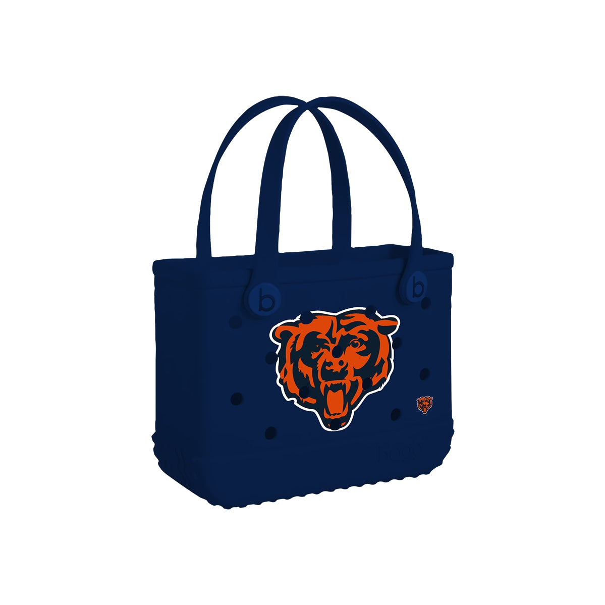 Bitty Bogg Bag Chicago Bears Cruise Ship Essentials Tote Modern Easy Clean Deep Storage Interior for Outdoor Sports
