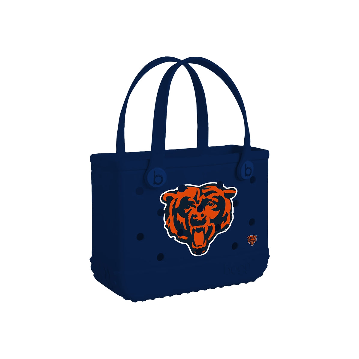 Bitty Bogg Bag Chicago Bears Waterfront Travel Tote Premium Oversized Extra Wide Opening for Beach Holidays