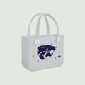 Bitty Bogg Bag Kansas State Wildcats Tropical Resort Beach Bag Lightweight Large Capacity Extra Wide Opening for Resort Vacations