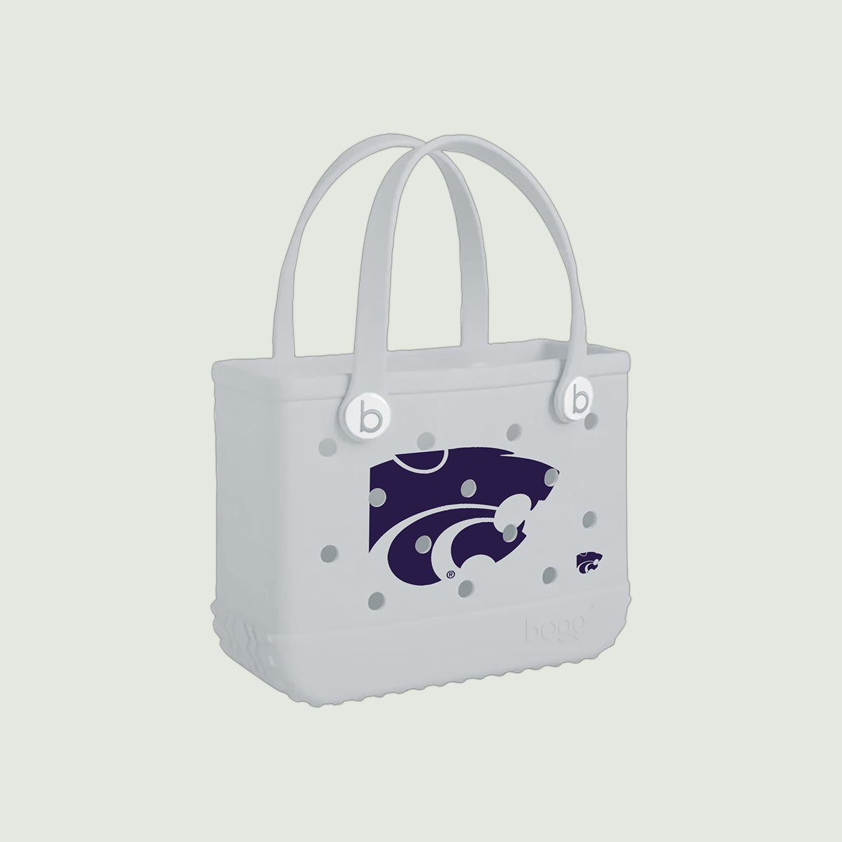 Bitty Bogg Bag Kansas State Wildcats Tropical Resort Beach Bag Lightweight Large Capacity Extra Wide Opening for Resort Vacations