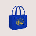 Bitty Bogg Bag Golden State Warriors Summer Beach Accessories Bag Easy Clean Tip Resistant with Reinforced Handles for Cruise Travel Travel Organizer Vacation Essentials for Women