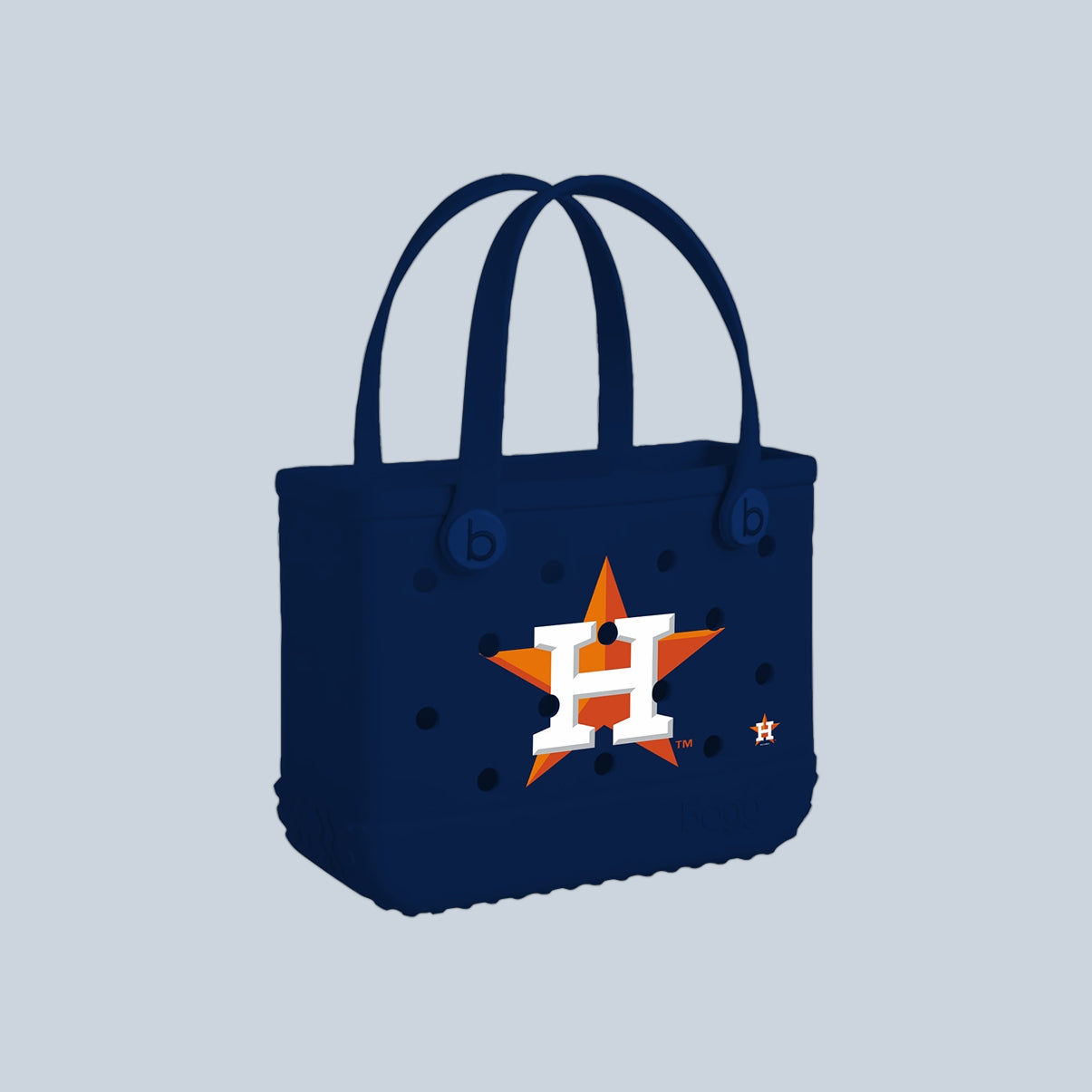 Bitty Bogg Bag Houston Astros Yacht Day Travel Organizer Portable Large Capacity Open Top Access Access for Women