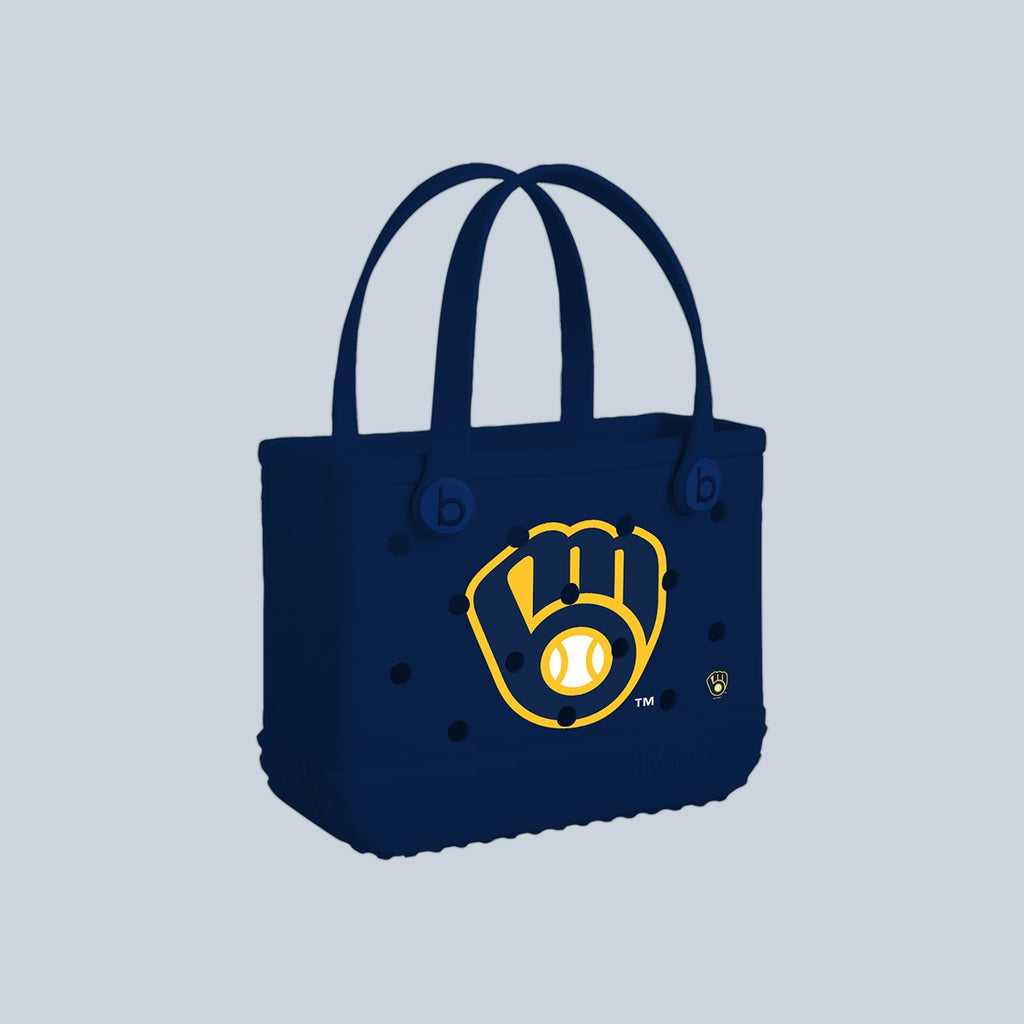 Bitty Bogg Bag Milwaukee Brewers Vacation Gear Organizer Portable Tip Resistant Adjustable Shoulder Strap for Pool Activities