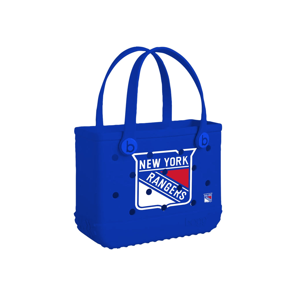 Bitty Bogg Bag New York Rangers Marine Adventure Carryall Luxury Large Capacity Open Top Access Access for Cruise Travel