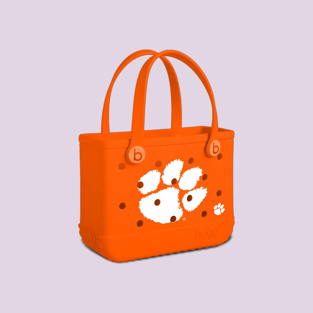 Bitty Bogg Bag Clemson Tigers Water Activity Organizer Modern Travel Friendly Open Top Access Access for Cruise Travel
