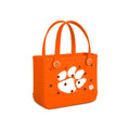 Bitty Bogg Bag Clemson Tigers Family Beach Day Carryall Waterproof Tip Resistant with Extra Storage Compartments for Yacht Excursions Travel Organizer Vacation Essentials for Women
